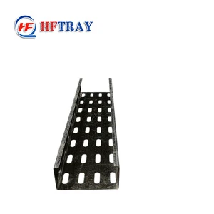 Factory Wholesale Electrical 300mm Hot Dip Galvanized Heavy Duty Perforated Cable Tray Waterproof Industrial Cable Tray