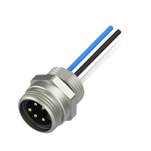 Pin Connector Cable Electric Wires and Cable M12 Connector 5 Pin