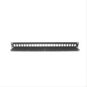 Cat6A 24-Port Network Patch Panel 632793 Fully Loaded Patch Panel Cat6 Network RJ45 Patch Panel