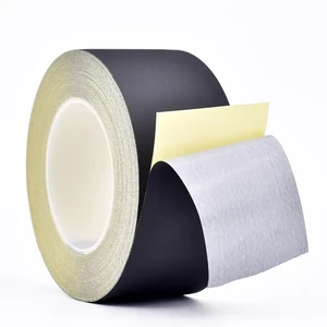 Black Heat-resistant Acetate Cloth Electrical Tape Flame Retardant Adhesive Tape Acrylic for Masking Wire Harness Insulation