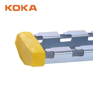Different Color Wire Mesh Cable Tray Rubber PVC End Caps
