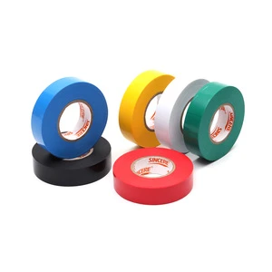 Soft Pvc Insulating Tape Electrical Adhesion Flexibility Flame Retardant Corrosion with High Performance Customize Size