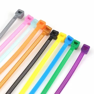 Colored Nylon Cable Tie Self-locking Cable Tie 2.5 * 200mm Wire Harness Tie
