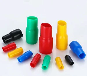 Ashan Brand Red Yellow Blue Green Black PVC Low Voltage CE Certified Insulated Wire End Caps V8 Model With #22-600MCM Wire Range