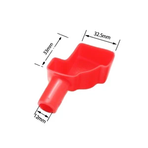 UL94V-0 Durable PVC Protector Battery Terminal Cover Caps Cable End Caps Product Category