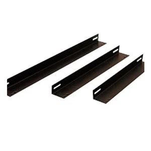 Durable Black Metal Powder Coated Heavy Duty Customized L-Shaped Triangle Support Brackets for Industrial & DIY Applications