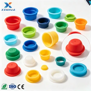 XINHUA Hot Sale High Temperature Resistant EPDM Custom Rubber Cap For Pipe End Sealing