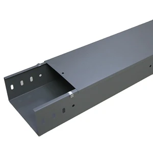 Factory Directly Supply Galvanized Steel Cable Trunking with Accessories High Quality Metal Conduit for Cables