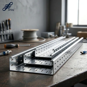 High Quality Steel Cable Tray Zinc Aluminum Magnesium OEM ODM China Manufacturer Excellent Cable Management Tray