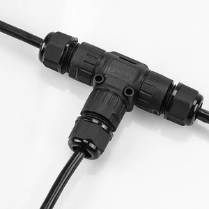 3 Way T Shape Cable Connector for Electrical Connection