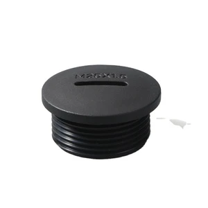M12*1.0 Nylon Blind End Cap for Cable Gland