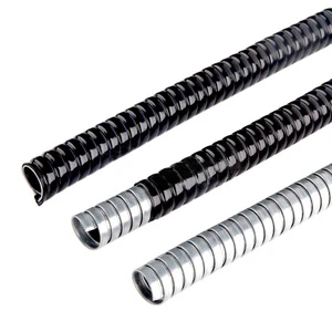JAR Flame-Retardant Insulation Corrugated Pipe PVC/PP Corrugated Conduit Flexible for Wire Cable Hose Plastic Coated Metal