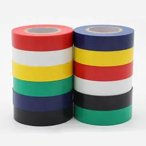 Custom PVC Electrical Insulation Tape Flame Retardant High Voltage Black PVC Insulating Winding Tape
