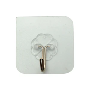 Bathroom Kitchen Punch-Free Magic Bracket Hooks Nail-Free Traceless Wall Mounted Strong Adhesive Patch Self-Adhesive Hook