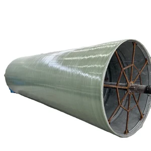 The Factory Supplies Custom-cut and Processed Fiberglass Reinforced Plastic (FRP) Glass Fiber Pipes For Underground Pipelines.