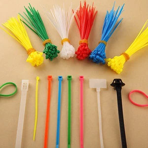 Factory Direct Tensile Strength Plastic Cable Ties Flexible Colored Cable Tie Self-locking Cable Ties