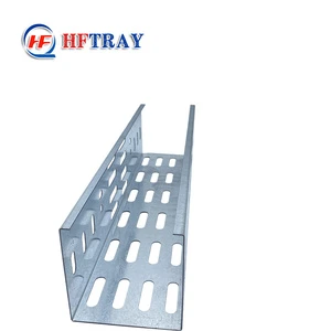 Customizable Heavy Duty Galvanized Perforated cable tray Stainless Steel Industrial Wiring Cable Tray Capacity For Cable