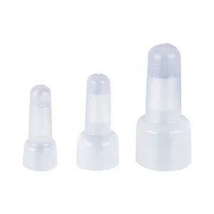 PVC Insulated Wire Crimp Connector Accessories HOORED Brand M5 Thread for Electrical Power and Cable End Caps