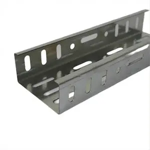 Customized Logo Stainless Steel Perforated Cable Tray Smooth Surface Treatment For Industrial Construction Use Low Price Sale