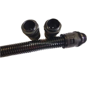 YSS Cable protection Conduit for New Energy Auto Flexible Cable Conduit Corrugated Split Wire Loom Corrugated Condiut