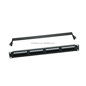 Patch Panel 24 Port Cat5e Cat6 Cat6a