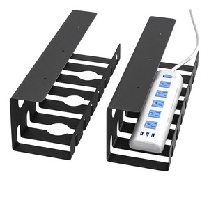 Flexible Powder Coated Metal Perforated Cable Management Tray with Connection for Living Room
