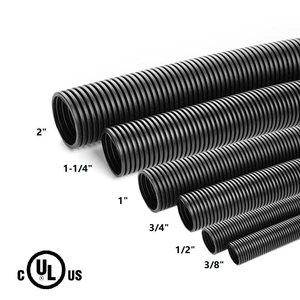 Pa6 Pa66 Flexible Conduit Corrugated Tube Wire Loom Cable Protection Hose Electrical Plastic Pipe