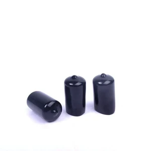 Plastic & Vinyl Insulation Cap Flexible Cable Smooth Surface Customizable Pipe End Cap