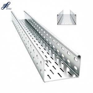 High-sales Aluminum Alloy Cable Trays Carbon Steel Powder-Coated Cable Tray