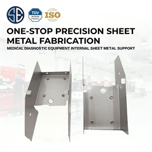Custom Galvanized Precision Sheet Metal Internal Brackets For Small Medical Testing Instruments Precision Sheet Metal Parts