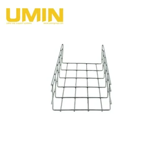 Professional Crafted Effectively Dissipates Heat Stainless Steel Sprayed Plastic Wire Mesh Cable Tray