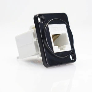 Ethernet RJ45 Connector Cat5 Cat5e Waterproof Plug RJ45 Network Cable Connector