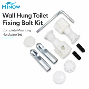 Wall Hung Toilet Fixing Bolt Kit Complete Mounting Hardware Set For Wall Mounted Toilet Installation