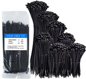 High Strength Cable Tie Nylon 66 Zip Ties Coloured 100pcs/pkt Plastic Wrapping Zip Ties 8 Inch China Manufacturer