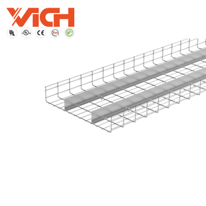 Lightweight and Sturdy Wire Mesh Cable Tray for Large-Scale Network Cable Management Energy Saving