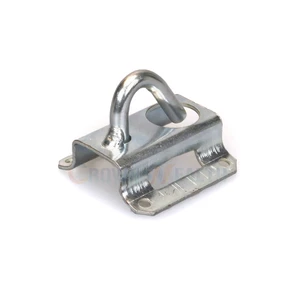 FTTH Fiber Pole Mounting Support Bracket Galvanized Steel Hole Hook Hoop Fastening Retractor