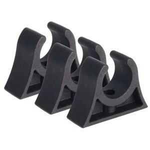 Black Cable Clips for 37/40 mm Tubes