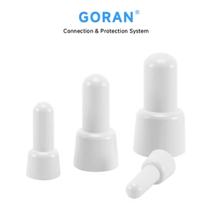 Closed End Wire Connectors CE1 22-10 AWG Insulated Plastic Wire End Caps with Copper Tube 250V Rated for Electrical Crimp Splice