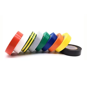 High Voltage Vinyl Black Color PVC Electrical Insulation Fire Retardant CE RoHS Wire Insulating Manufacturer FR Adhesive Tape