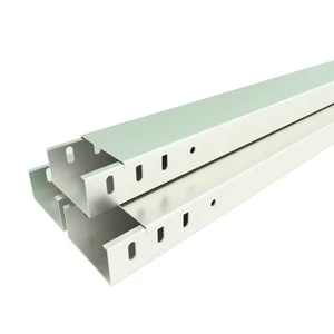 Factory Custom Heavy Duty Solar Cable Trunking Galvanized Steel Trough Tray for Solar Power Plant Electrical Wiring