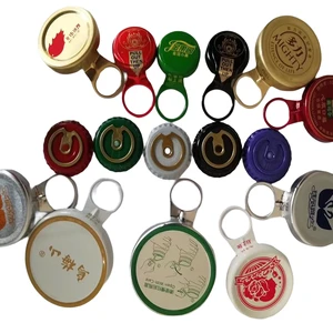 Aluminum Caps For Bottles Ring Pull Caps Lids Crown Cap 27mm 36mm 38mm 42mm 46mm,50mm 54mm 61mm 64mm Aluminium Caps For Bottle
