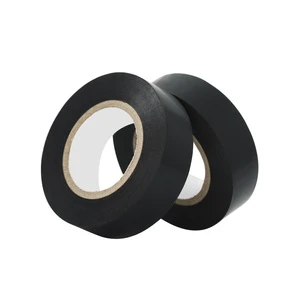 Black PVC Insulating Tape 19mm*10m Roll for High Voltage Applications with Customizable Logo