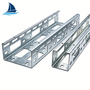 Metal Cable Tray Galvanized Perforated Industrial Cable Tray for Factory Floor Use