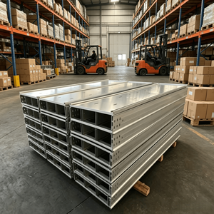 Customizable Hot-Dip Galvanized Fireproof Cable Tray for Safe & Organized Cable Routing