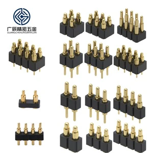 High Quality Precise 2 3 4 5 6 7 8 9 10 12 14 16 18 20 Pin Dual Row Modular Contact Spring SMT SMD Pogo Pin Connector