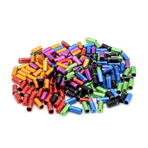 ZOYOSPORTS Road Mountain Bicycle Bike Aluminum Alloy 5mm Brake Cable Caps 4mm Deralleur Cable End Cap
