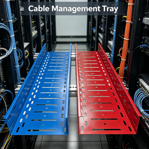 Cost Effective Perforated Cable Tray For Industrial Factory Office Building Wiring Custom Color Size Factory Direct