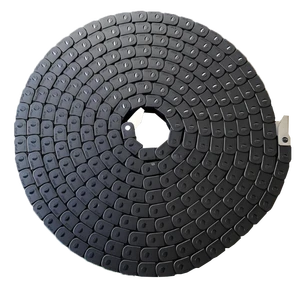 Black Plastic Cable Tray with Flexible Hydraulic Nylon for Drag Chain