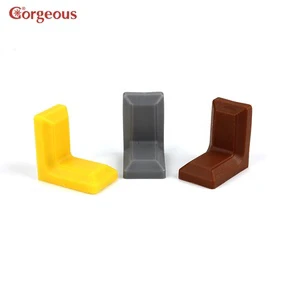 Gorgeous Corner Bracket Support Connector Flat Corner Brackets L Self Adhesive Cabinet Connector Corner Joint Bracket