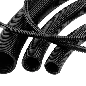 High Quality Flexible Plastic Corrugated Conduit Cable Sleeves PP Material for Automotive Wire Harness Protection